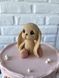 Шоколадна фігурка Зайчик Бежевий Декор на торт 2608222509 фото 2