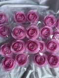 Вафельні квіти "Троянда рожева" d-8см 2731001820 фото