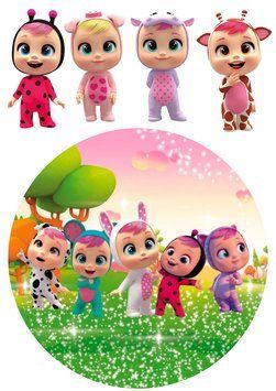 Цукрова картинка Сry babies 1 2667460719 фото